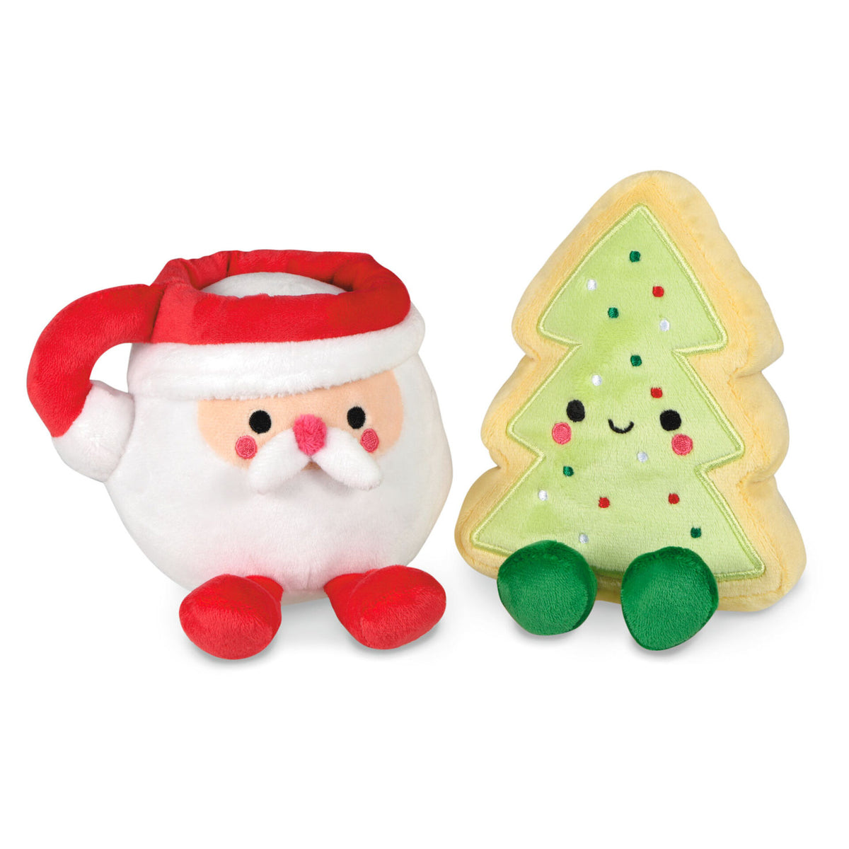 Hallmark Better Together Santa Milk and Cookie Magnetic Plush Set of Steve s Hallmark