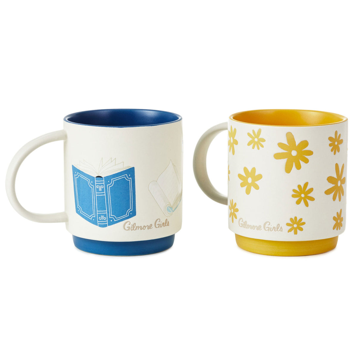 Hallmark : Sweet Stuff and Hot Stuff Stacking Mugs, Set of 2