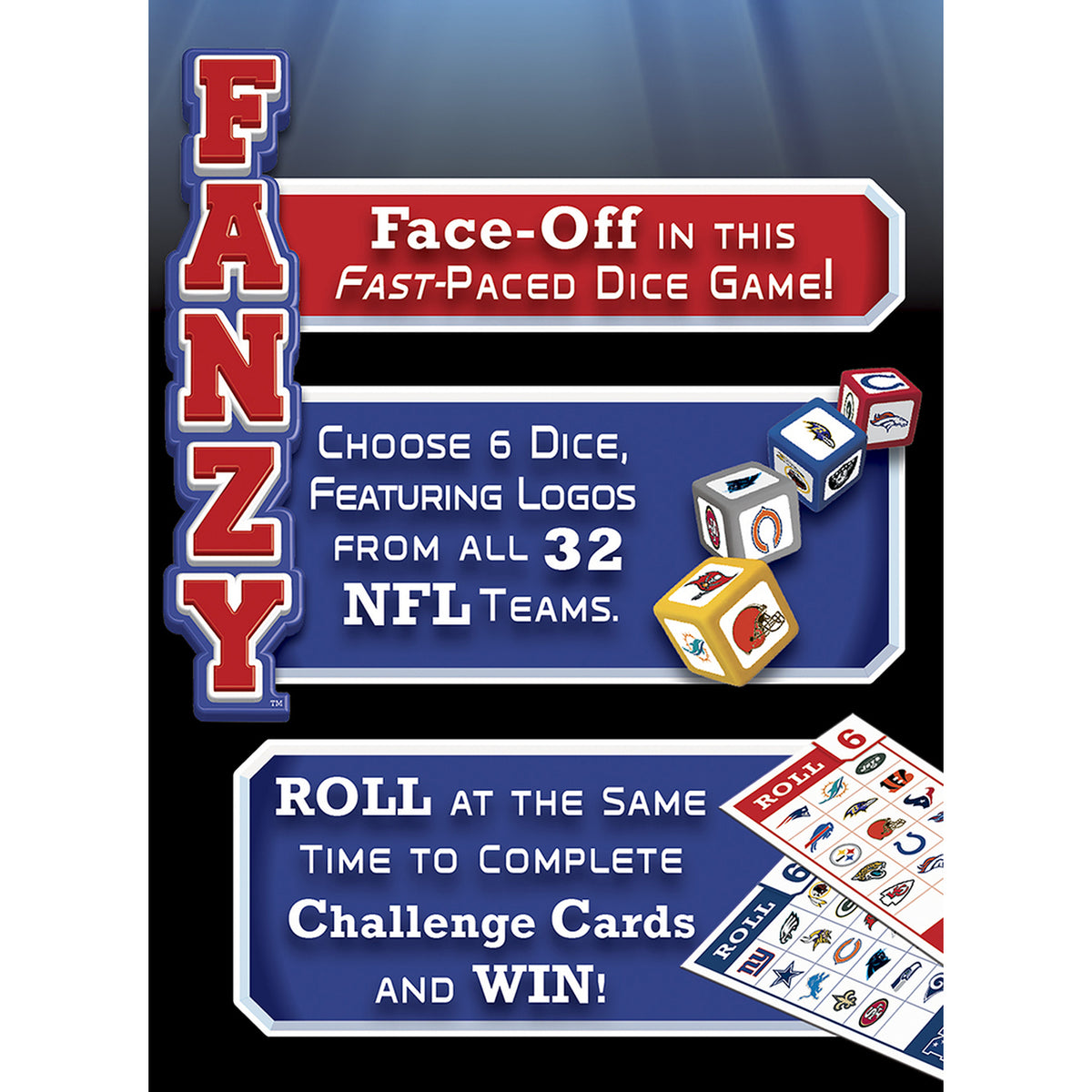 Masterpieces Puzzles Nhl Fanzy Dice Game