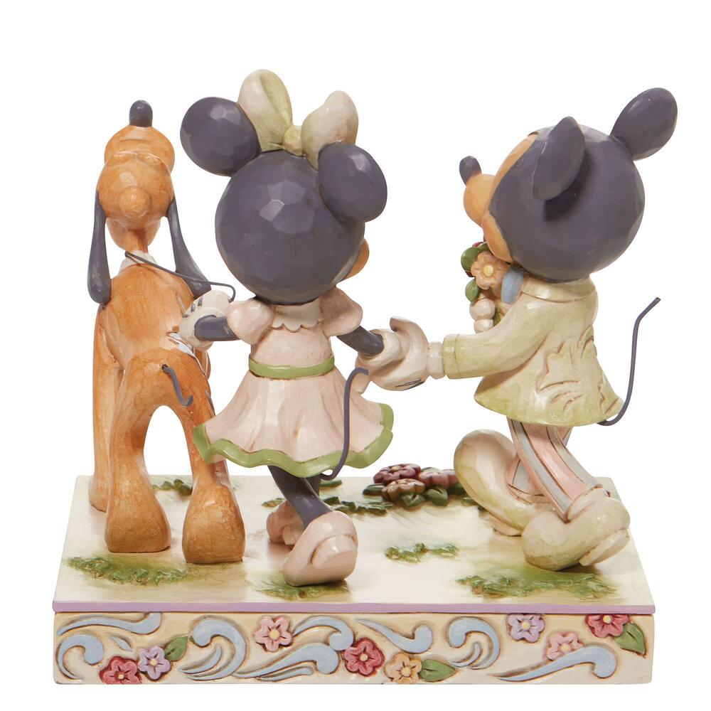 Disney Traditions by Jim Shore Figurine - Mickey Kissing Minnie