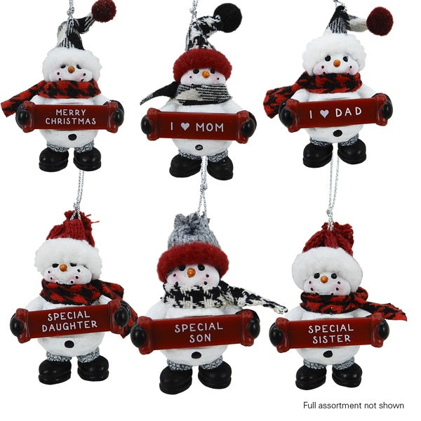 Christmas Snowman Can Opener Cover by Penny's Needful Things