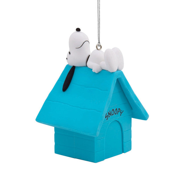 Hallmark Peanuts® Snoopy On Blue Doghouse Hallmark Ornament Steves