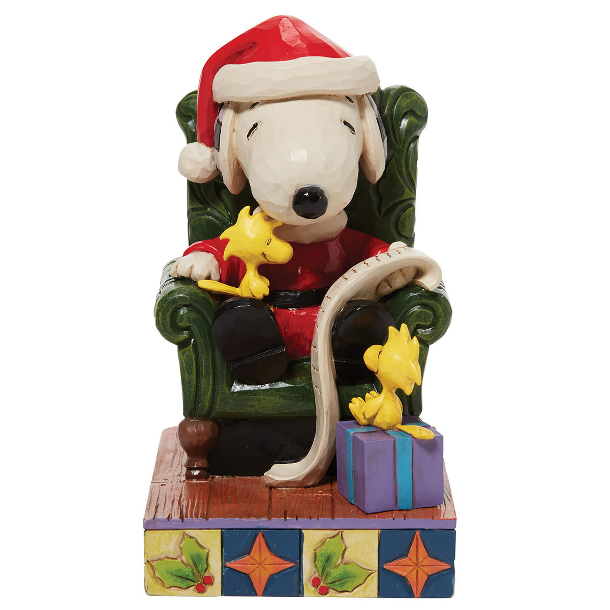 Jim Shore Peanuts Christmas Wishes Hallmark Exclusive Santa Snoopy outlets Woodstock