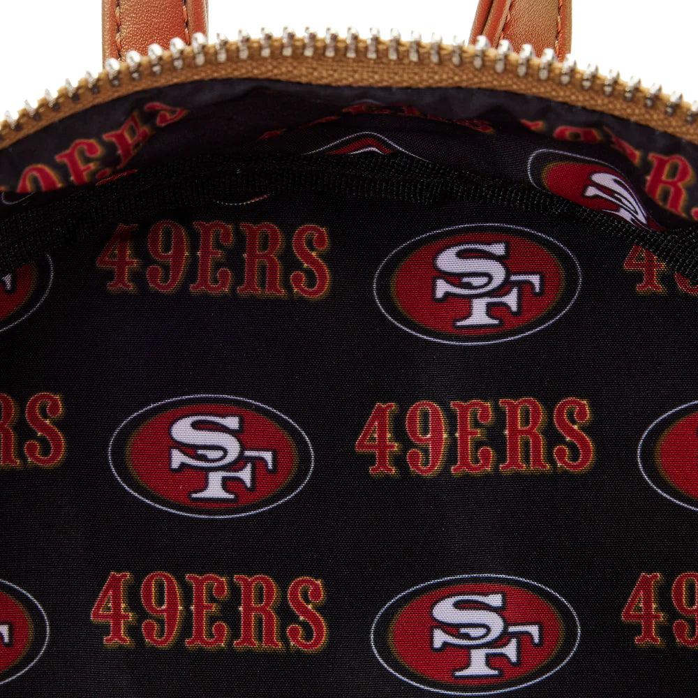 Loungefly NFL: San Francisco 49ers Wallet with Patches