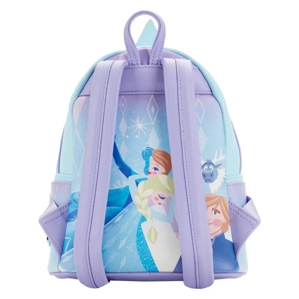 Loungefly Frozen Queen Elsa Castle Mini Backpack Steve s Hallmark