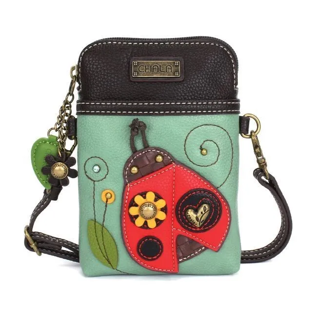 Chala Cell Phone Crossbody Red Parrot