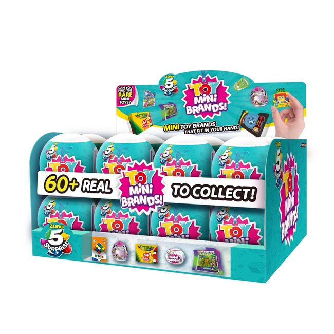 5 Surprise Toy Mini Brands Capsule Series 1 Miniature Collectible