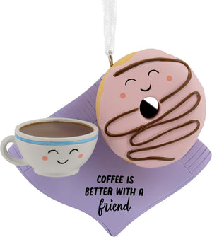 Hallmark Coffee and Friends Christmas Ornament