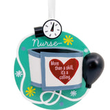 Hallmark Nursing is a Calling Blood Pressure Cuff Christmas Ornament