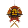 Hallmark Fire and Rescue Emblem Christmas Ornament