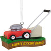 Hallmark Kicking Grass Lawn Mower Resin Christmas Ornament