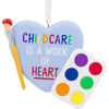 Hallmark Childcare is A Work of Art Christmas Ornament