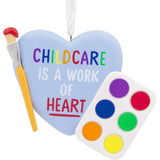 Hallmark Childcare is A Work of Art Christmas Ornament