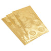 Hallmark Gold Holly Seals, Pack of 24