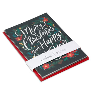 Hallmark Evergreen Boughs Packaged Christmas Cards