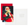 Hallmark Jolly Santa Claus Boxed Christmas Cards, Pack of 16