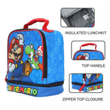 Nintendo Super Mario Bros Insulated Lunch Tote