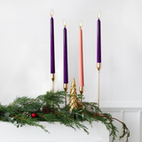 10" Advent Taper Candles