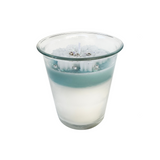 10 oz. White Christmas Snowflake Dessert Candle