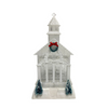 11.25" LED Glitter Christmas Chapel