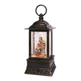 10.5" Nativity Story Glitter Lantern