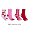 2-Pair Valentine’s Day Therapeutic Spa Socks - infused with Shea Butter & Lavender