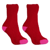 2-Pair Valentine’s Day Therapeutic Spa Socks - infused with Shea Butter & Lavender