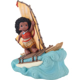 Precious Moments Find Your Strength Beneath The Surface Disney Moana LED Figurine 6"