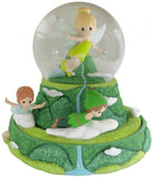 Precious Moments Disney Tinkerbell Faith Trust and Pixie Dust Musical Snow Globe