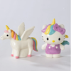 Sanrio Hello Kitty and Unicorn Salt & Pepper Shakers Clayworks