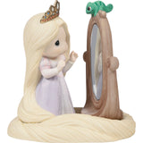 Precious Moments Disney Rapunzel with Mirror You're A Princess Figurine