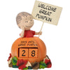 Precious Moments Peanuts Welcome Great Pumpkin Calendar