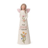 5.25" True Friend Forever Angel with Flowers Figurine