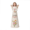 5.25" My Beautiful Daughter Angel with Flowers Figurine