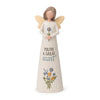 5.25" You Are A Great Aunt Angel with Flowers Figurine