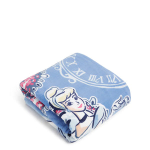 Vera Bradley Disney Cinderella Paisley Plush Throw Blanket