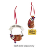 3.5" Merry Slothmas or Slothing through the Snow Ornament