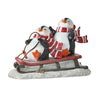 7.25" Sledding Penguins Figurine