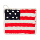 American Flag Pot Holder