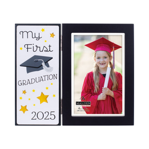 4x6 My First Graduation 2025 Hinged Picture Frame