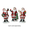 6.5" Jolly Santa Resin Figurine