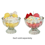 6.5 Oz. Vanilla and Strawberry Sundae Candle