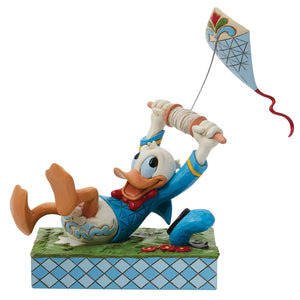 Disney Traditions Donald with Kite Figurine