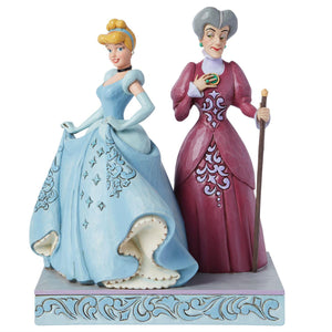 Jim Shore Disney Traditions Cinderella vs. Lady Tremaine