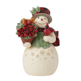 Jim Shore Heartwood Creek Highland Glen Snowman Figurine