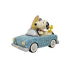 Peanuts Jim Shore "Sunny Drives and Surfing  Vibes" Snoopy & Woodstock in  Car with Surfboards 4.75" Figurine