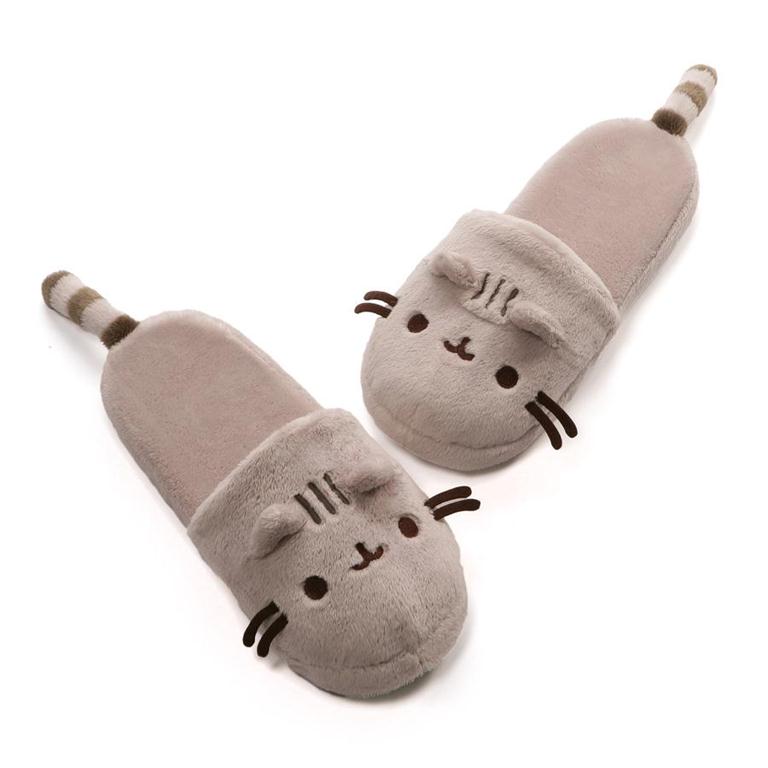 Pusheen The Cat Plush Slippers OS