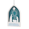 Hallmark Dayspring Modern Nativity Christmas Ornament