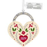 Hallmark Our First Christmas 2024 Christmas Ornament