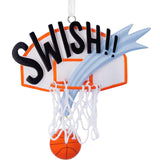 Hallmark Swish Basketball Christmas Ornament